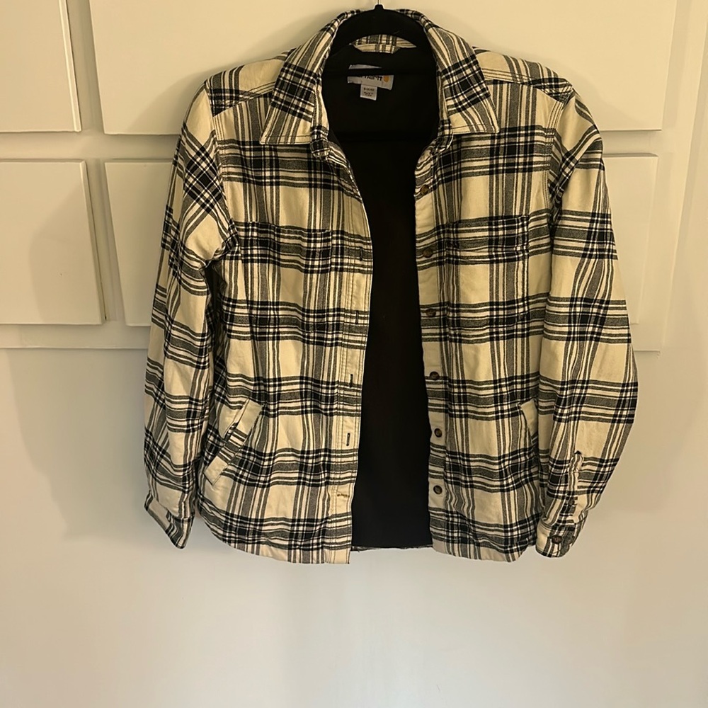 Carhartt fleece lined shacket